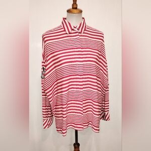 IPEKYOL STRIPED BLOUSE